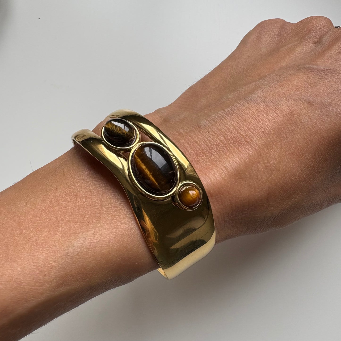 Pulsera imperial de ojo de tigre