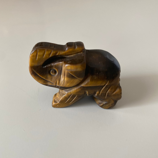 Tiger's Eye Elephant