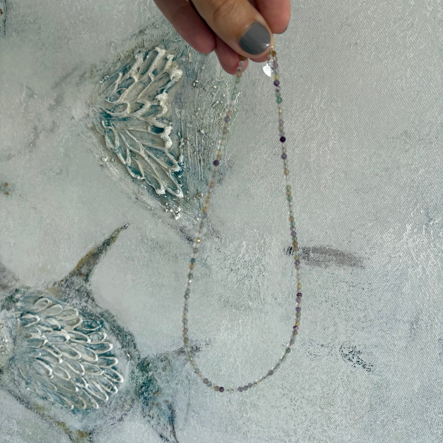 Collar de fluorita