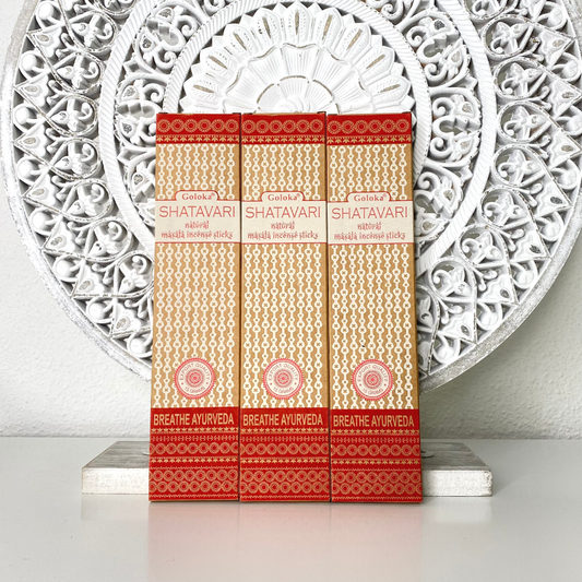 Goloka Ayurveda Organic Incense Pack (3 Boxes)