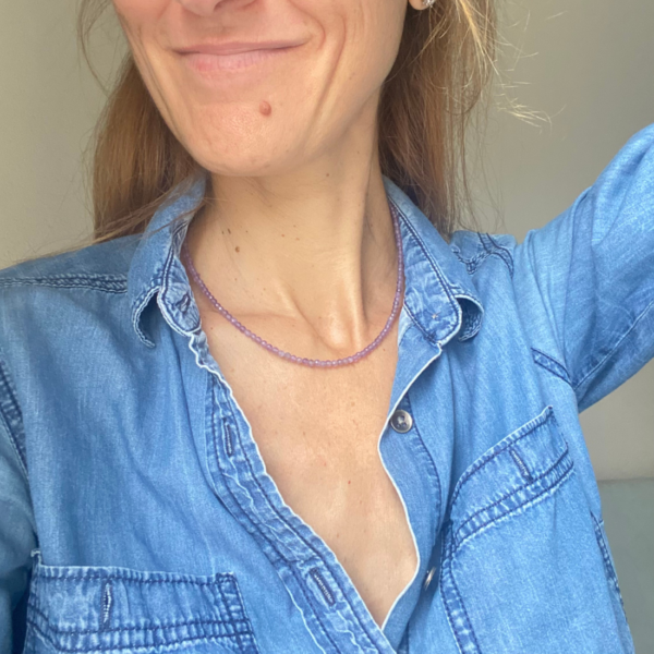 Collar de amatista