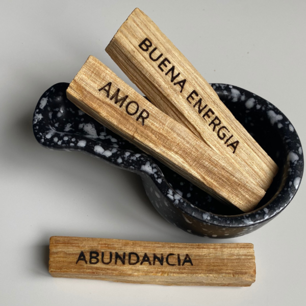 Engraved Palo Santo
