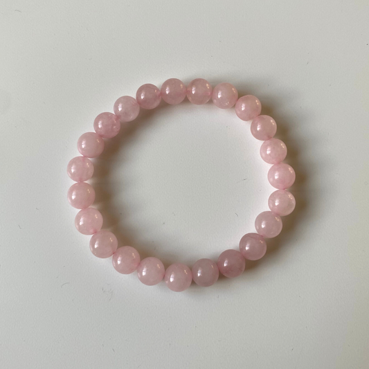 Rose quartz bracelet