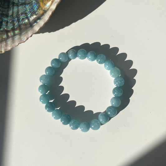 Aquamarine bracelet