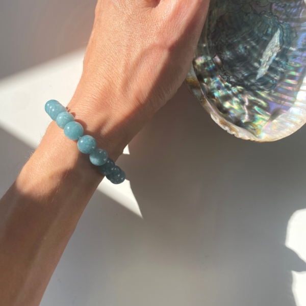 Aquamarine bracelet