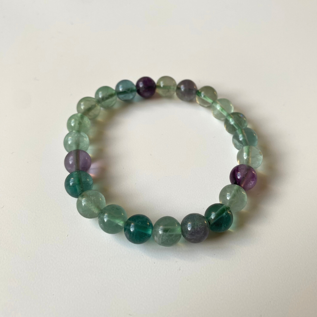 Natural fluorite bracelet