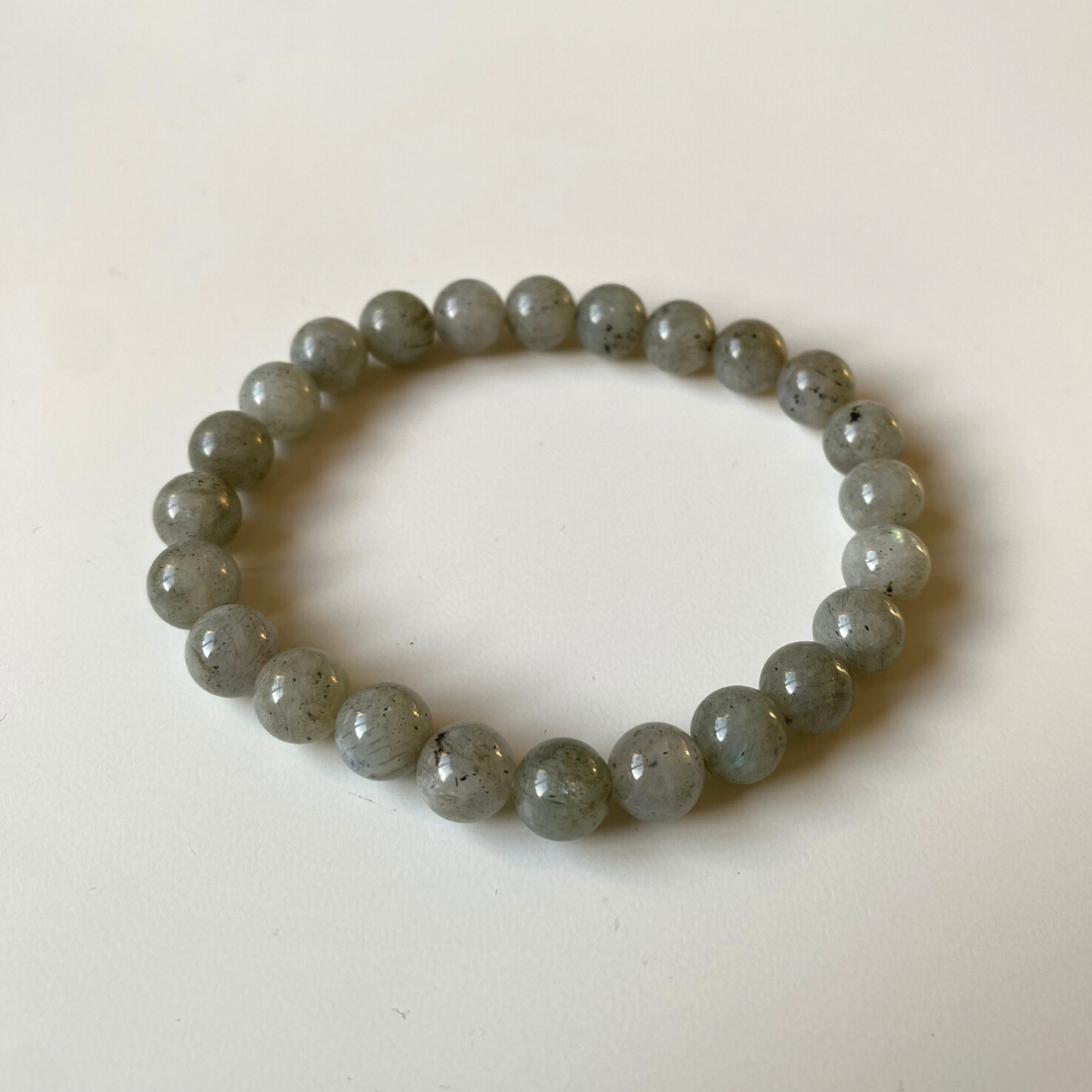 Natural labradorite bracelet