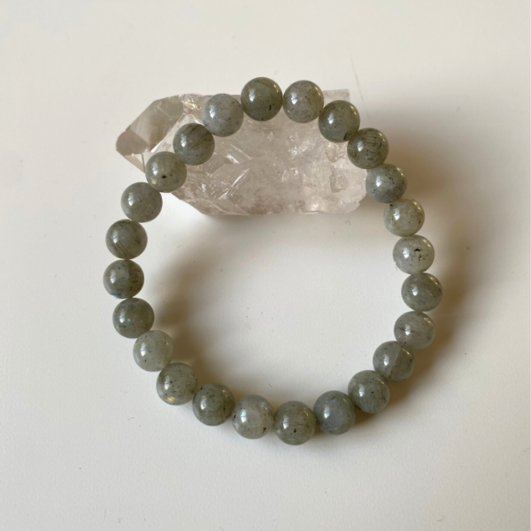 Natural labradorite bracelet