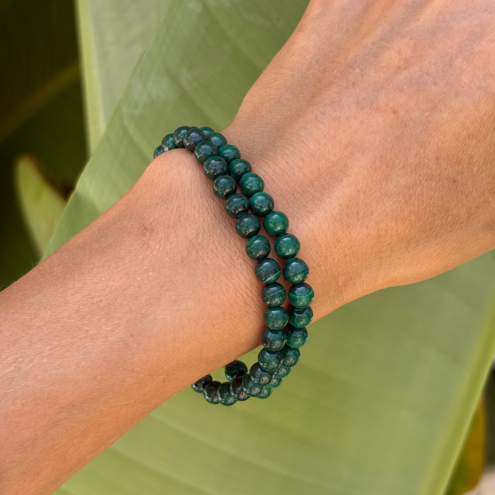 Pulsera de malaquita