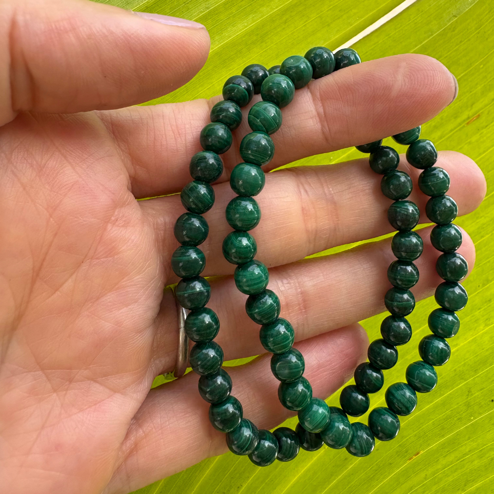 Pulsera de malaquita