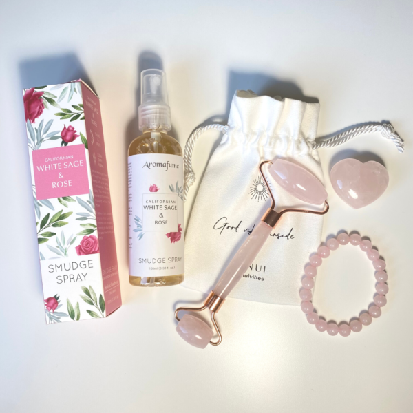 Conjunto de vibrações rosa