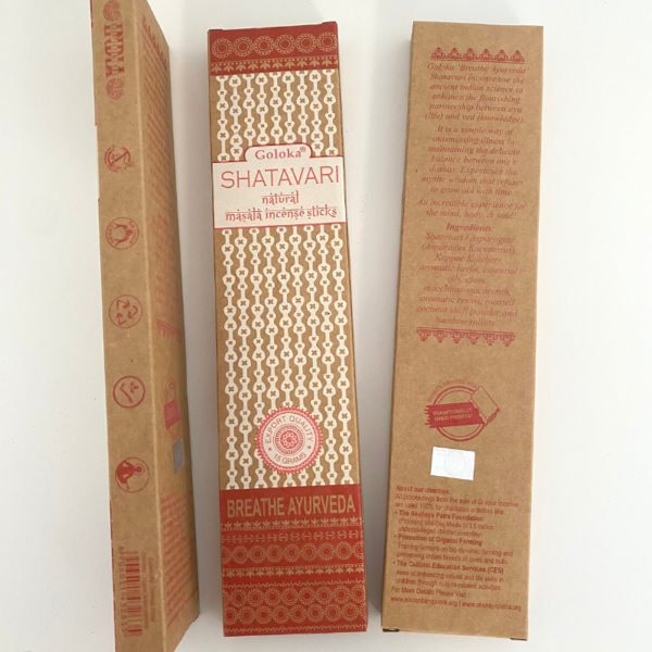 Goloka Ayurveda Organic Incense Pack (3 Boxes)