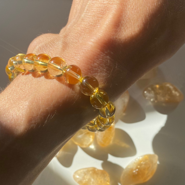 Pulsera de citrino natural