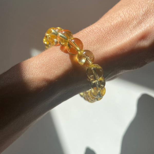 Pulsera de citrino natural