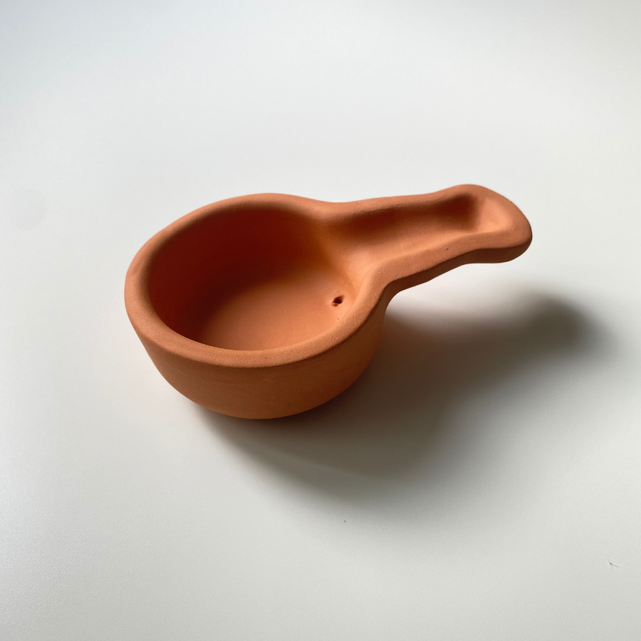 Coloured incense burners