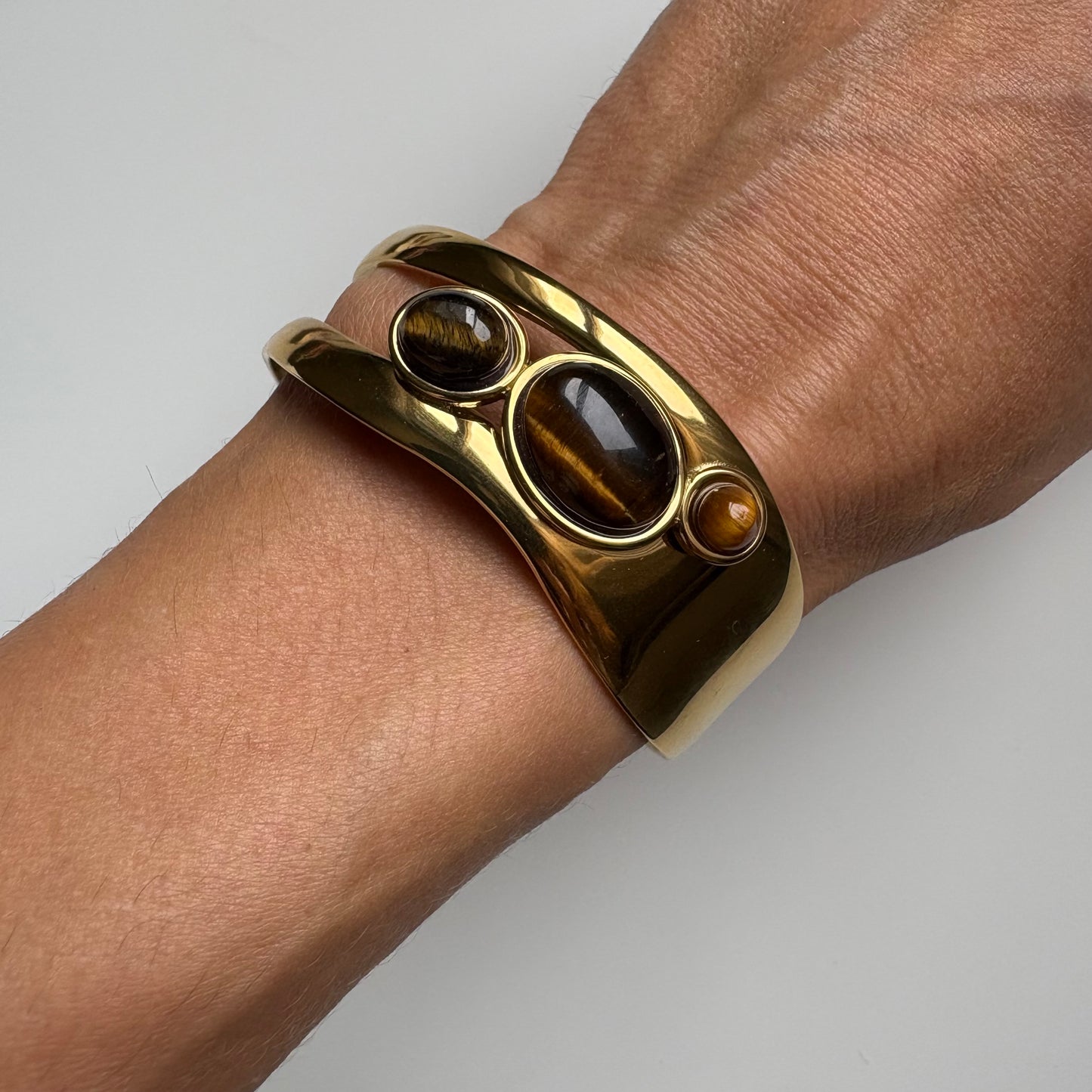 Pulsera imperial de ojo de tigre