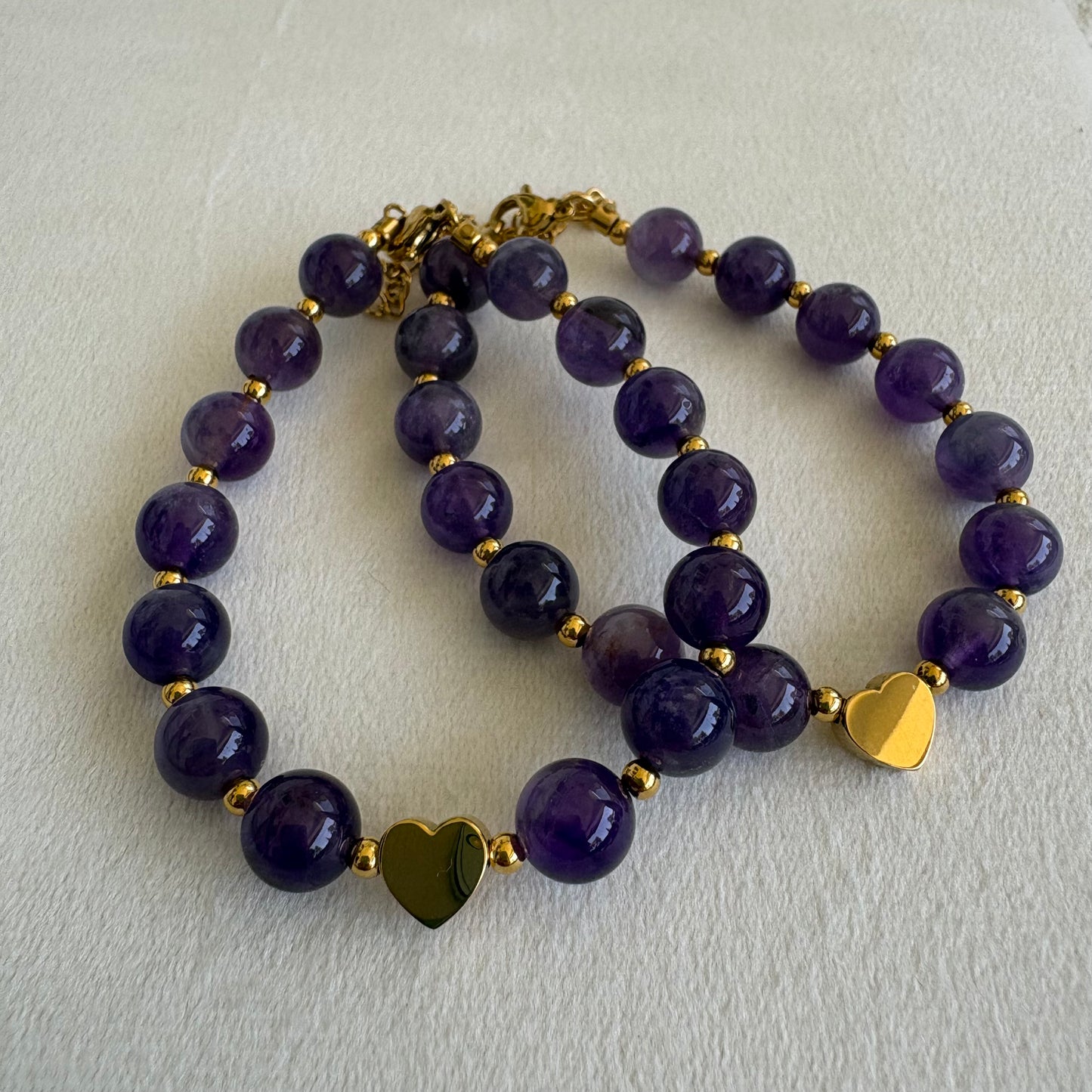 Pulsera Good Vibes de amatista