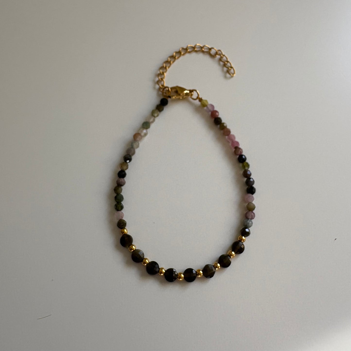 Soulshine Bracelets: turmalina multicolor