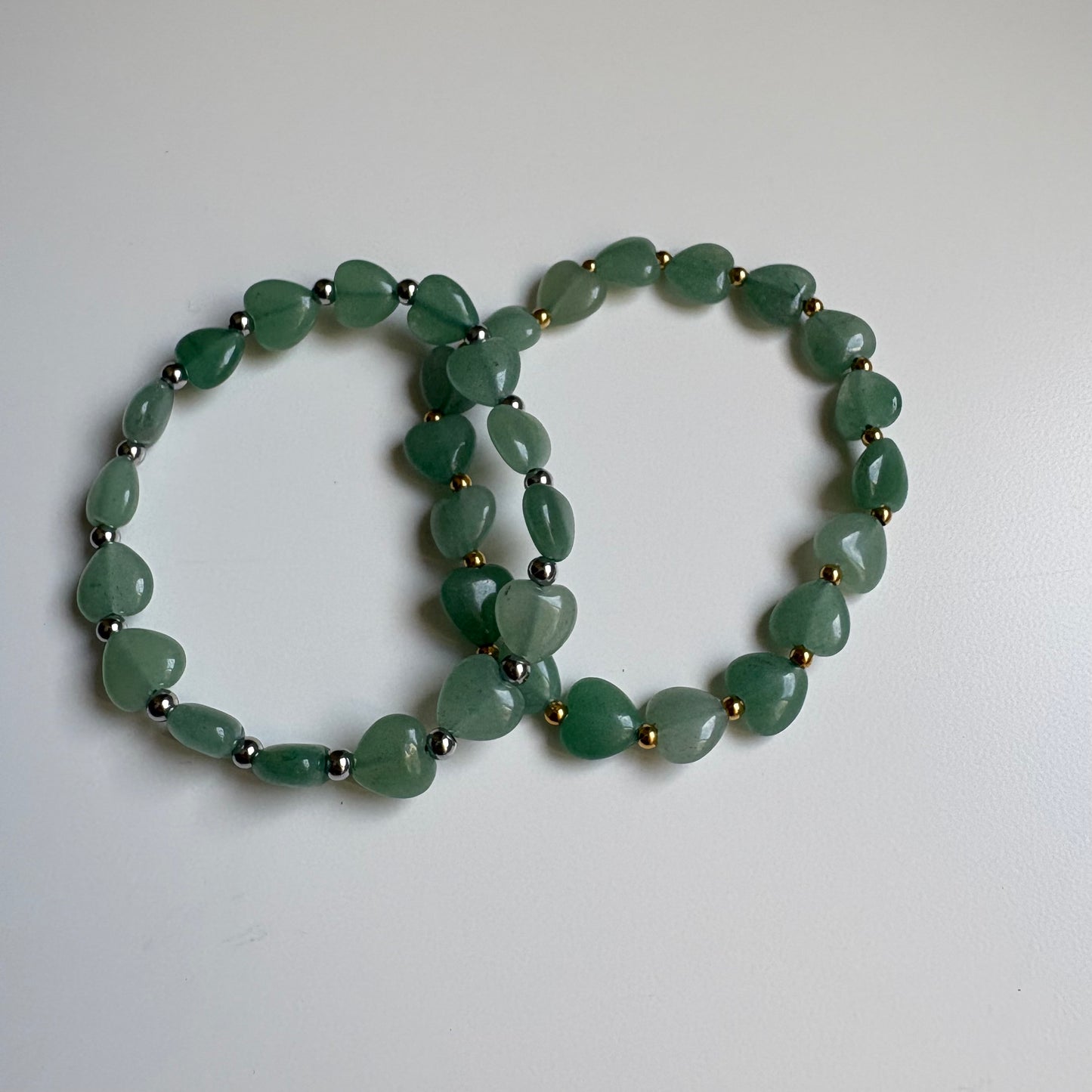 Pulsera Good Luck de aventurina verde