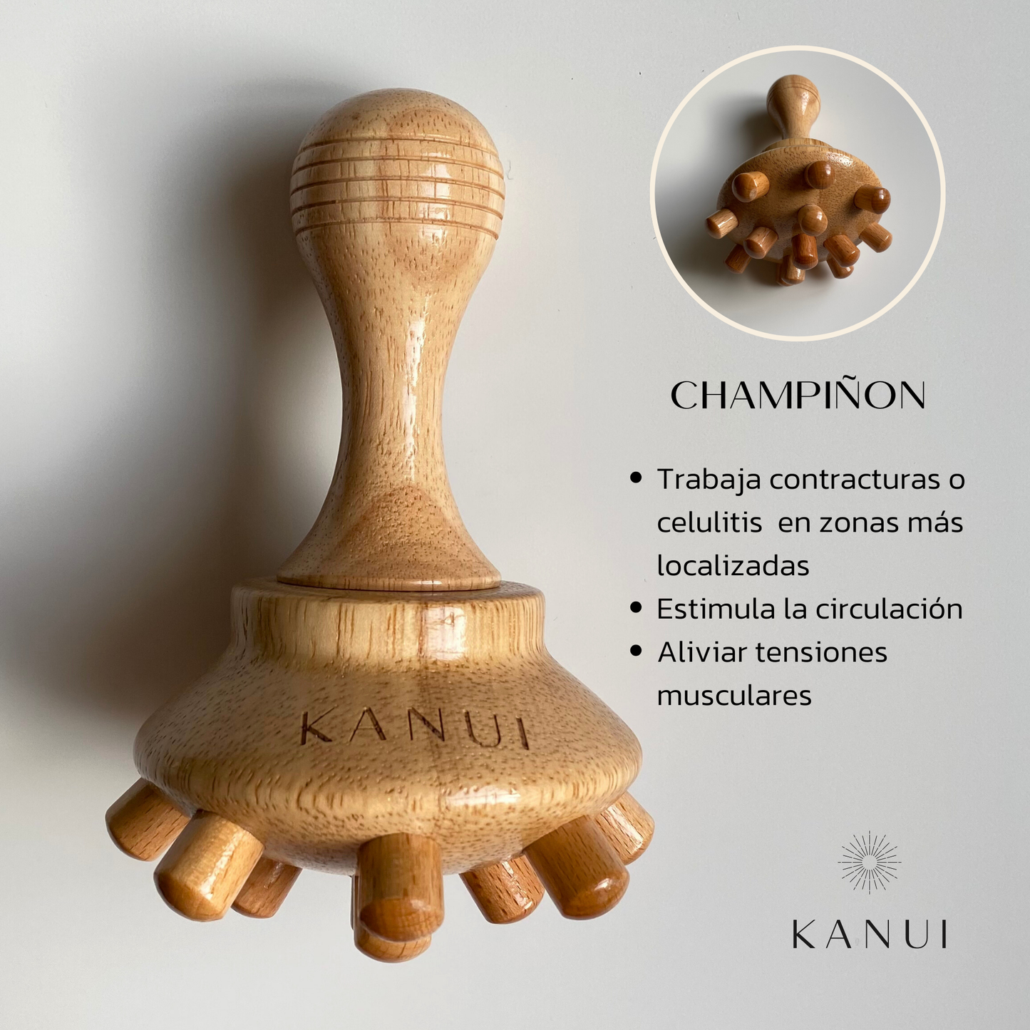 Set de maderoterapia corporal