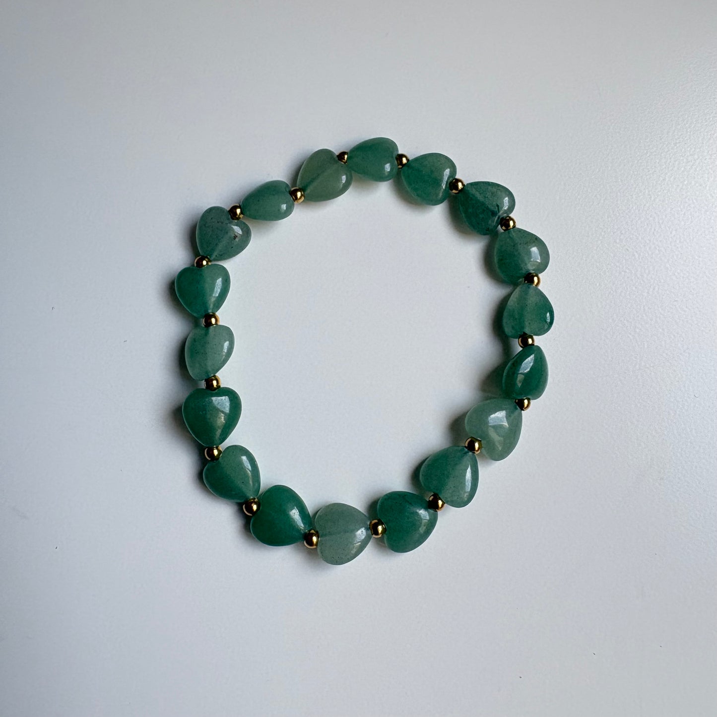 Pulsera Good Luck de aventurina verde