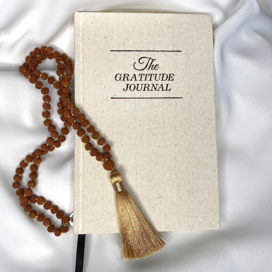 Mala Rudraksha Set and Gratitude Journal