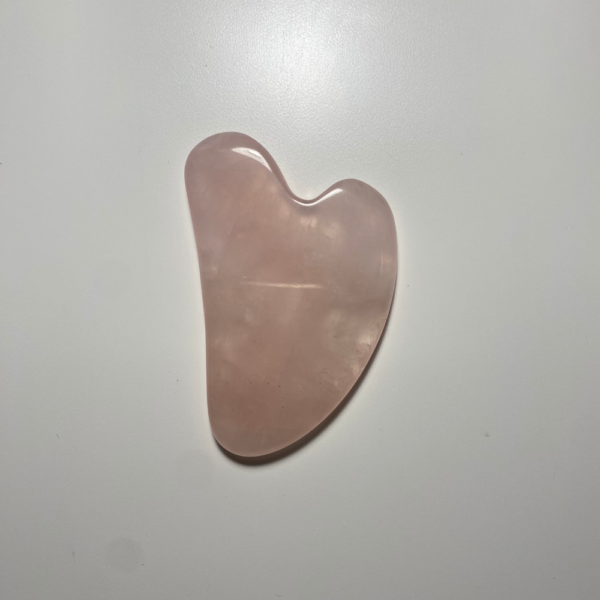 Quartzo Rosa Gua Sha