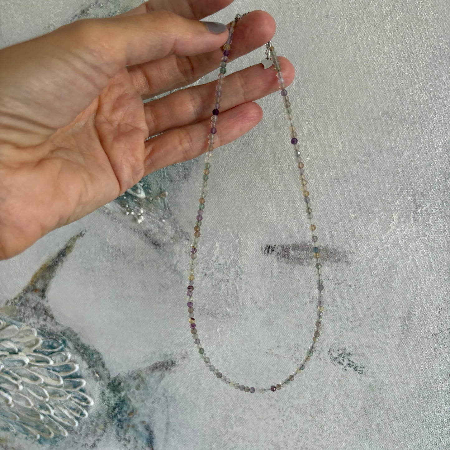 Collar de fluorita