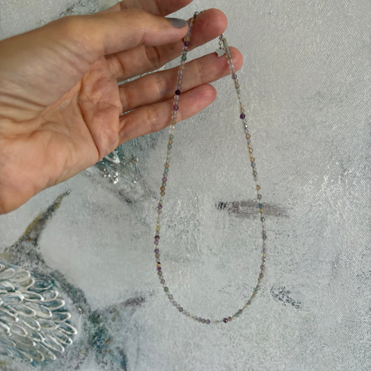 Collar de fluorita