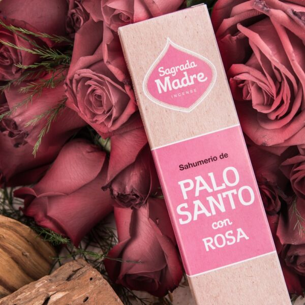 Palo Santo Incense with Roses Holy Mother