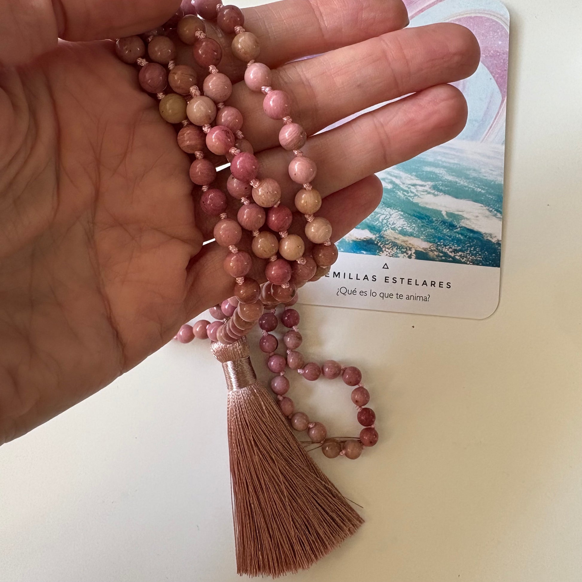 Japa mala de rodocrosita KANUI