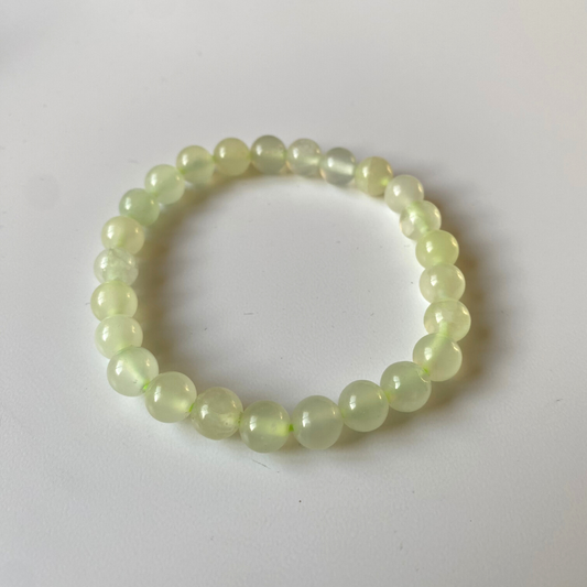 Pulseira de jade verde natural