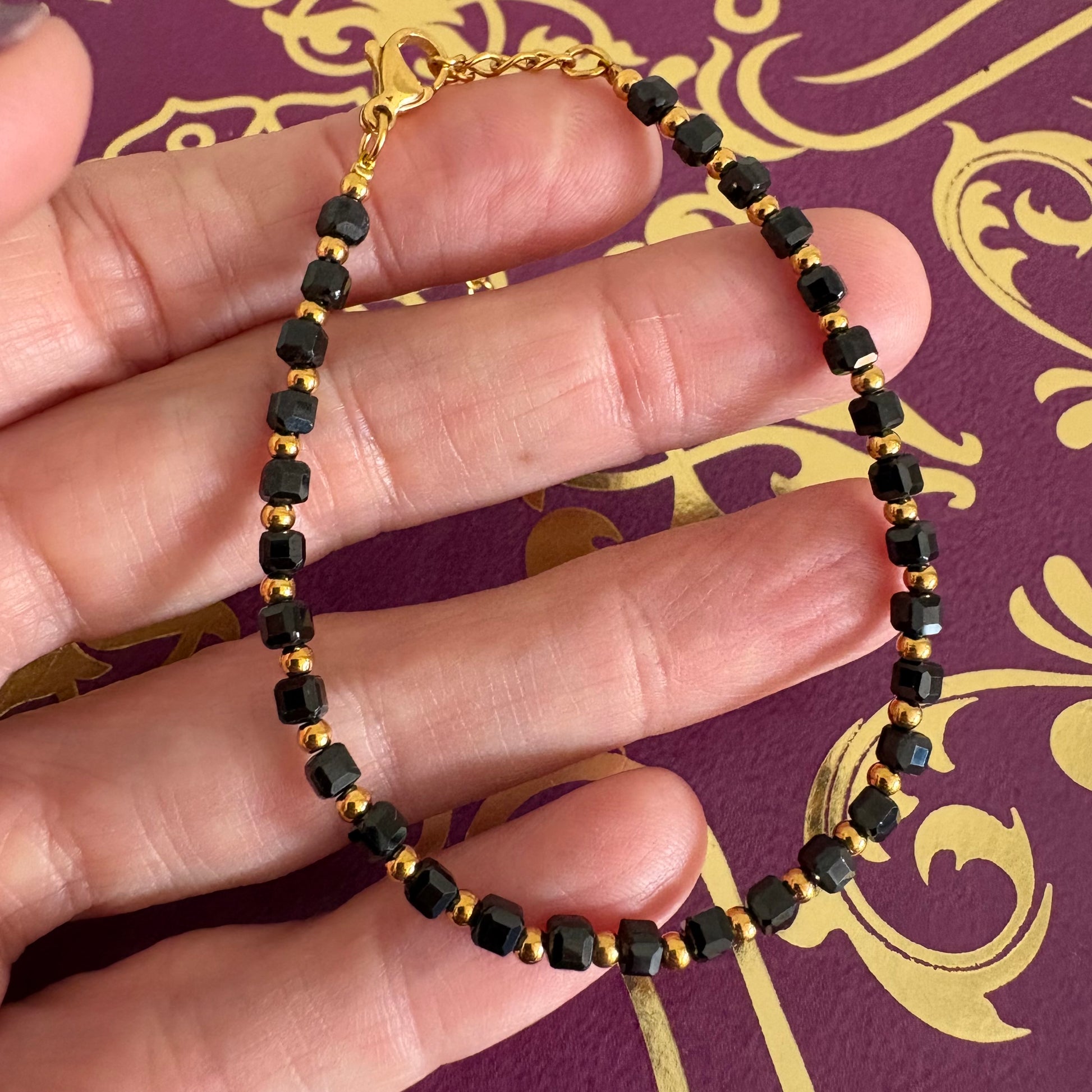 Pulsera proteccion piedras naturales