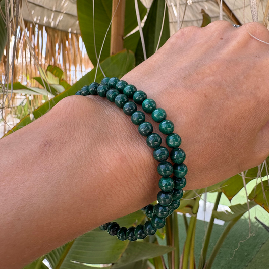 Pulsera de malaquita