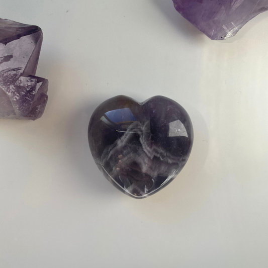 Amethyst heart